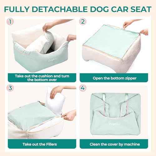 Detachable Small Dog Car Seat
