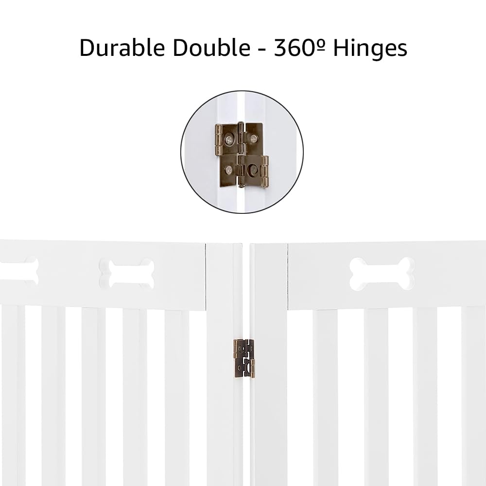 Freestanding Folding Pet Gate