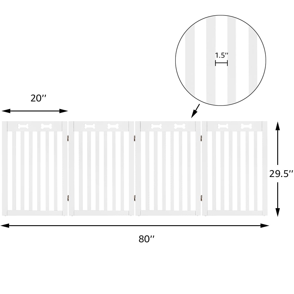 Freestanding Folding Pet Gate