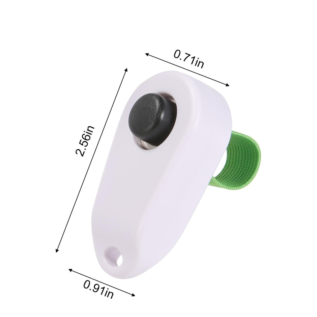 Finger-Ring Dog Training Clickers, 2 Pack