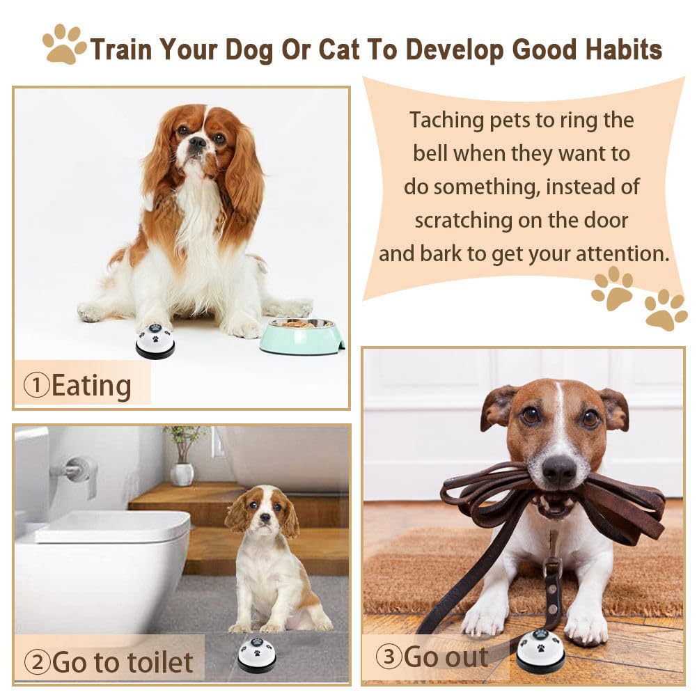 Dog Door Training Bells, 2 Pack
