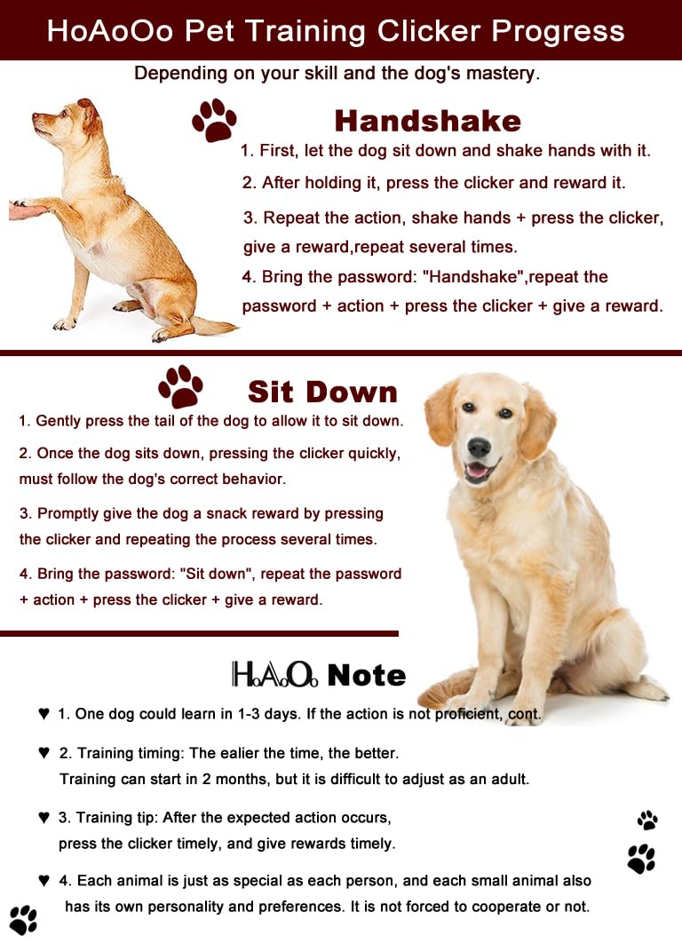 Wrist-Strap Pet Training Clickers