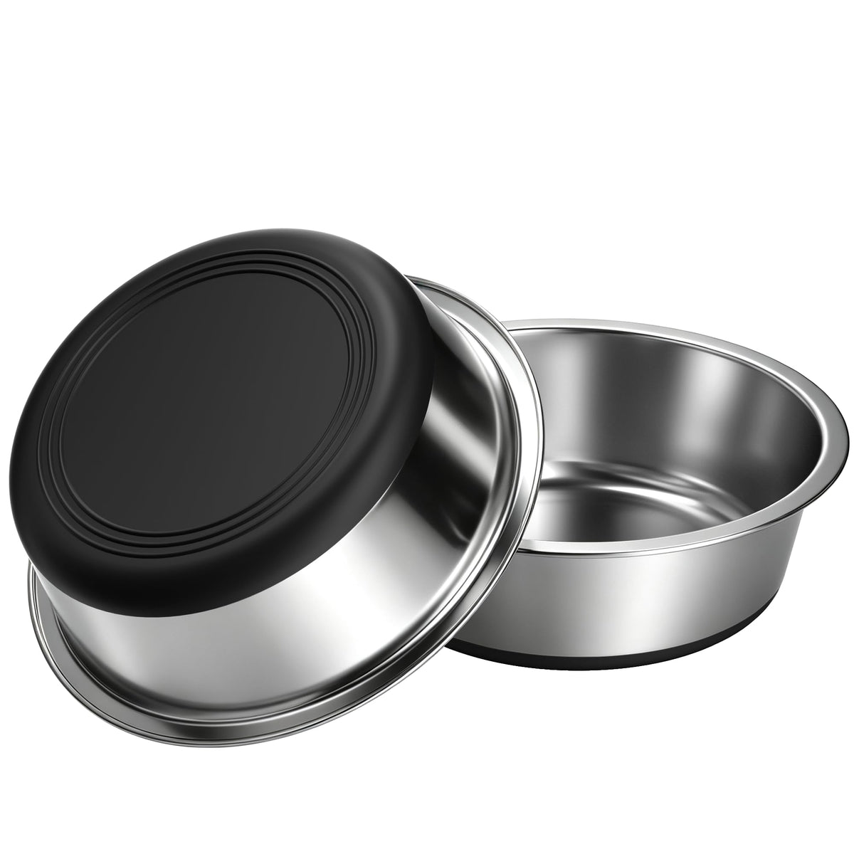 Stainless Steel Pet Bowl 2-Pack