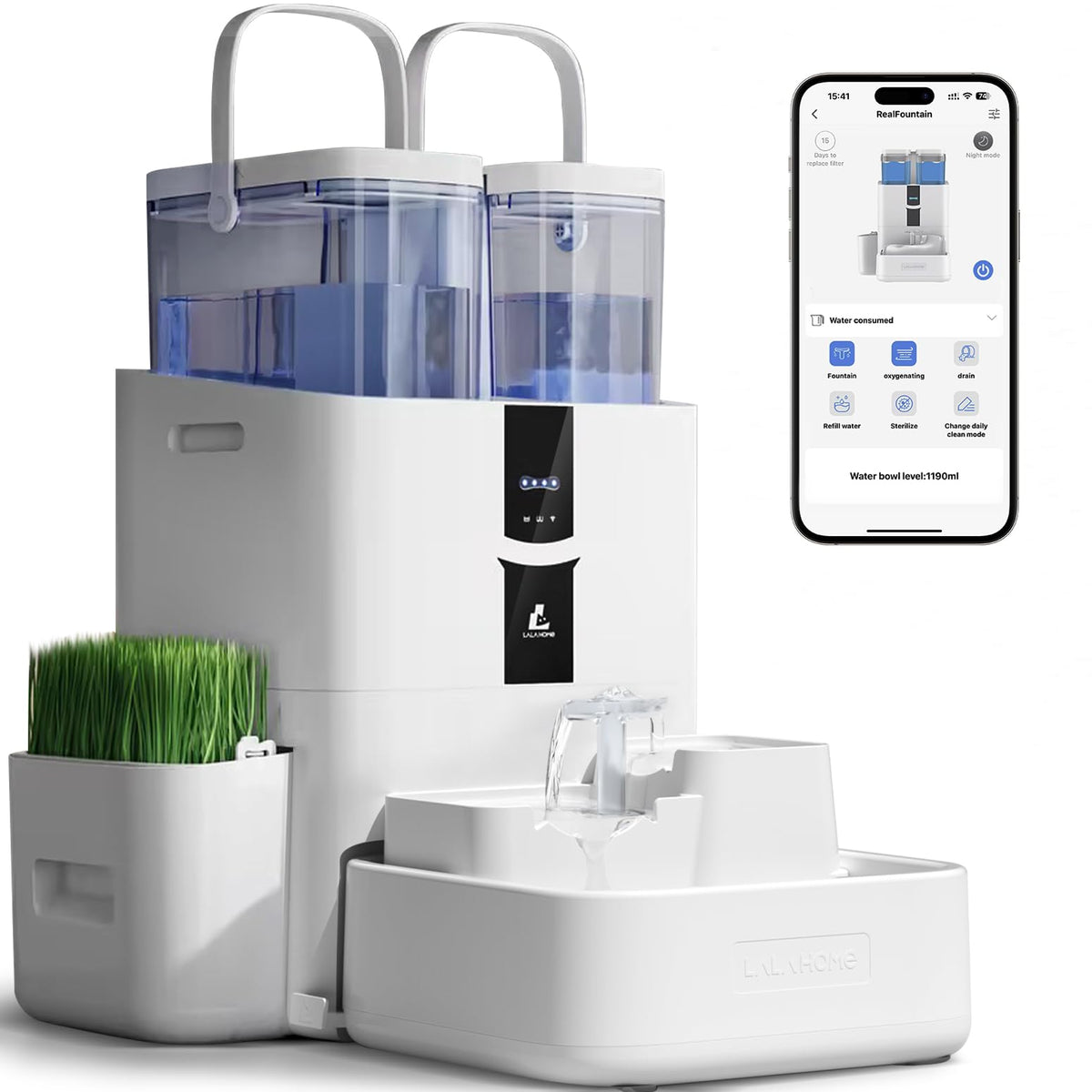 10L Wi-Fi Pet Water Fountain