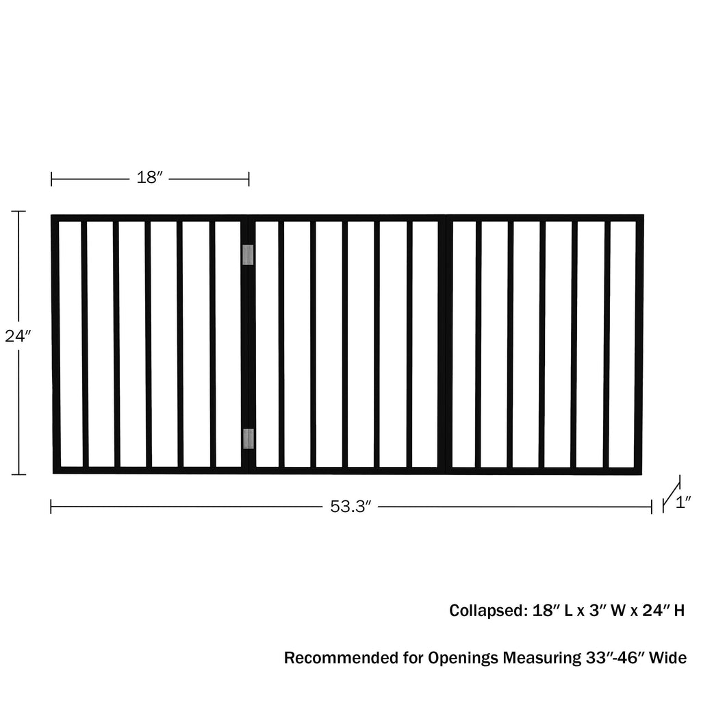Accordion Freestanding Pet Gate