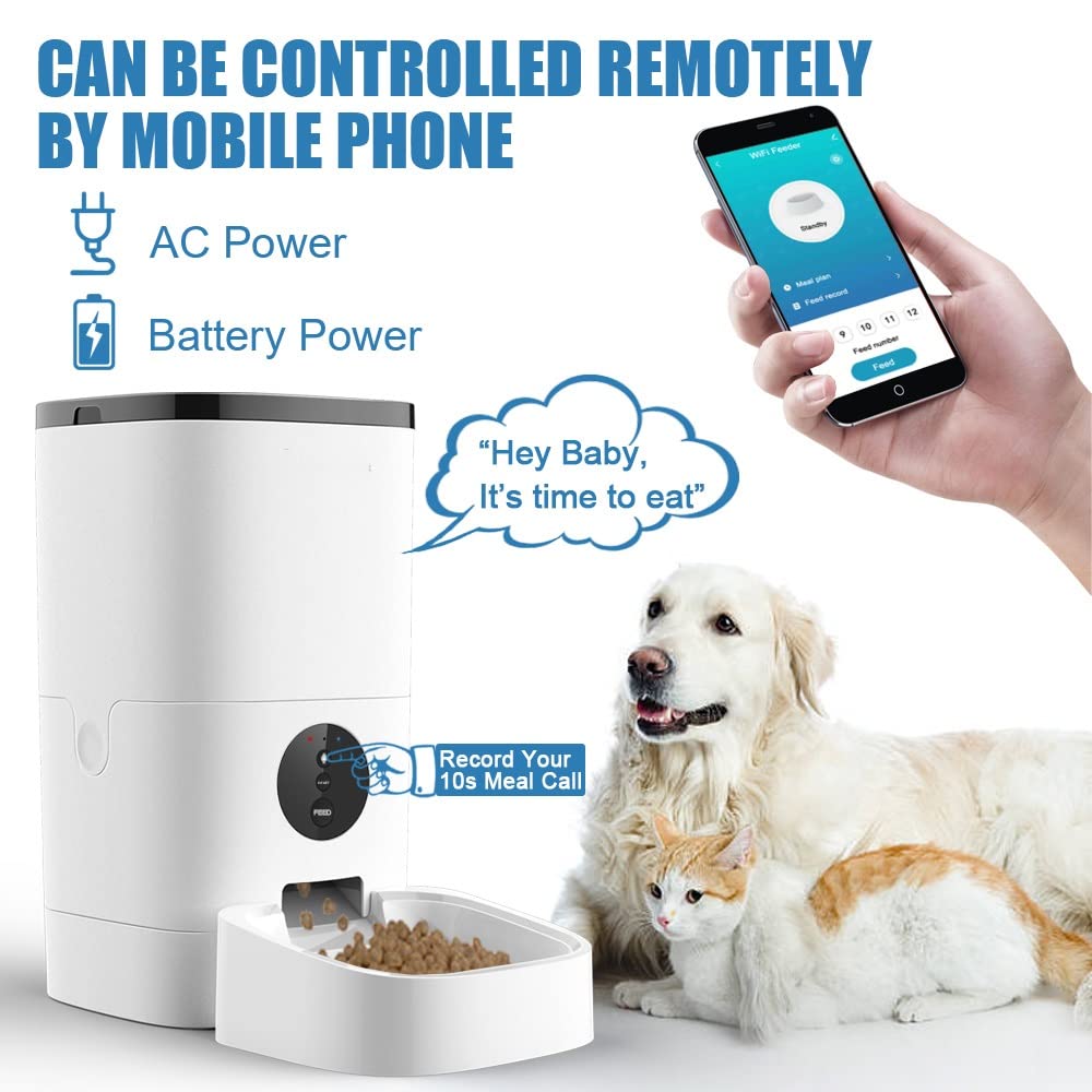 4L or 6L Automatic Pet Feeder