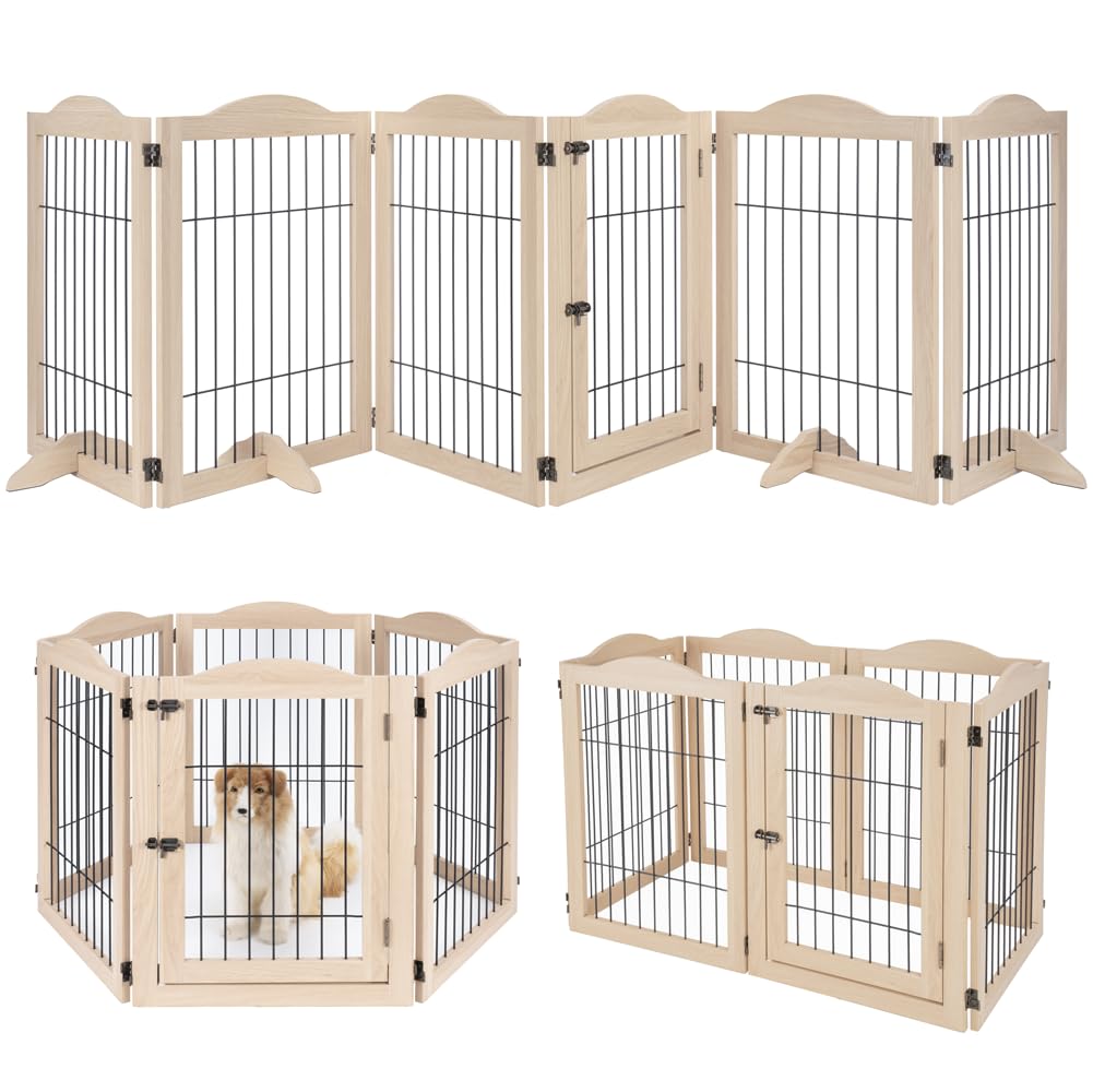 Freestanding Folding Pet Gate