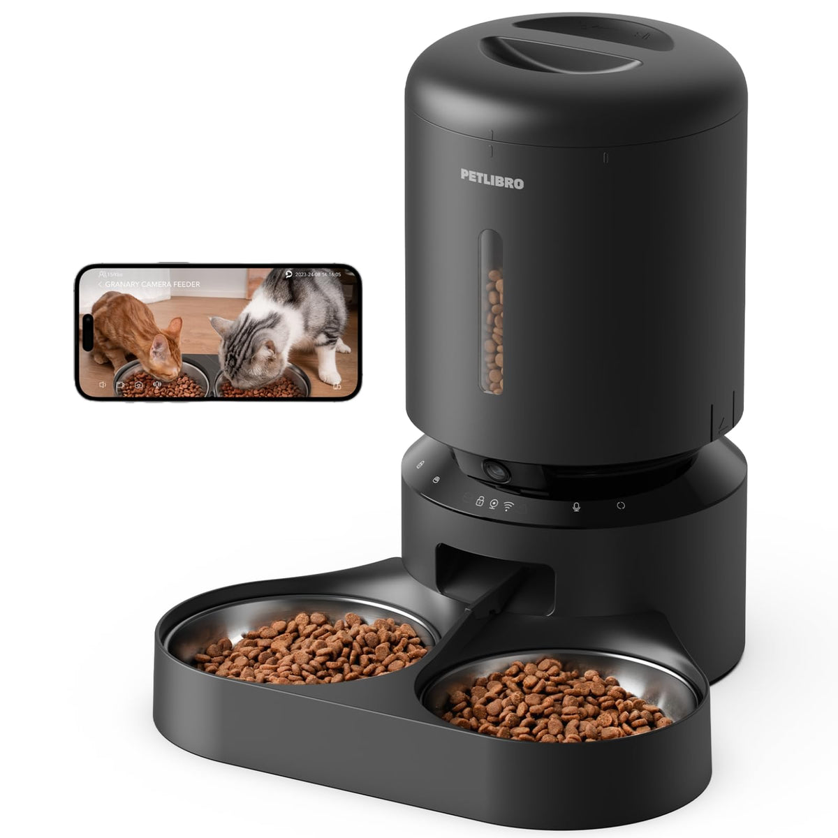 5L Dual-Bowl Automatic Feeder