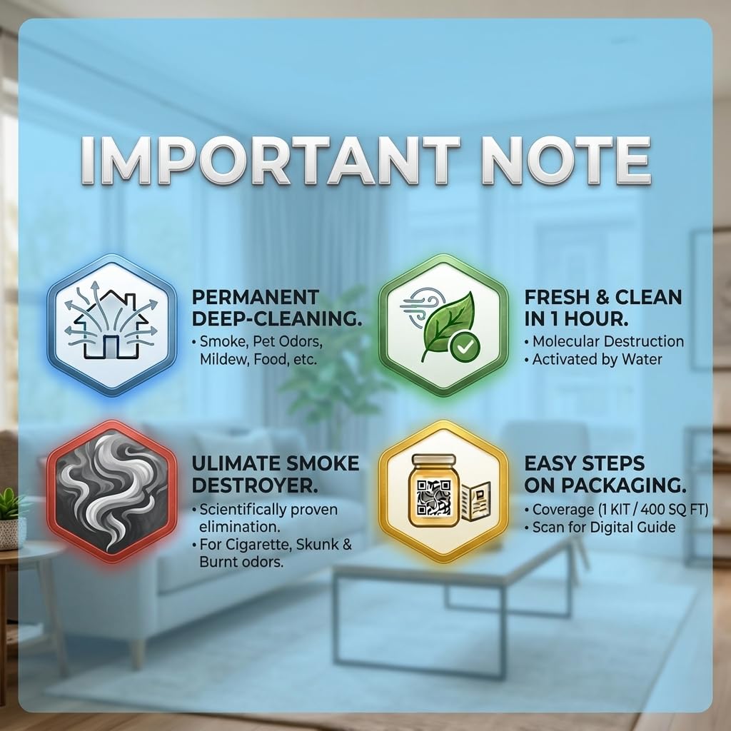 Chlorine Dioxide Room Odor Kit
