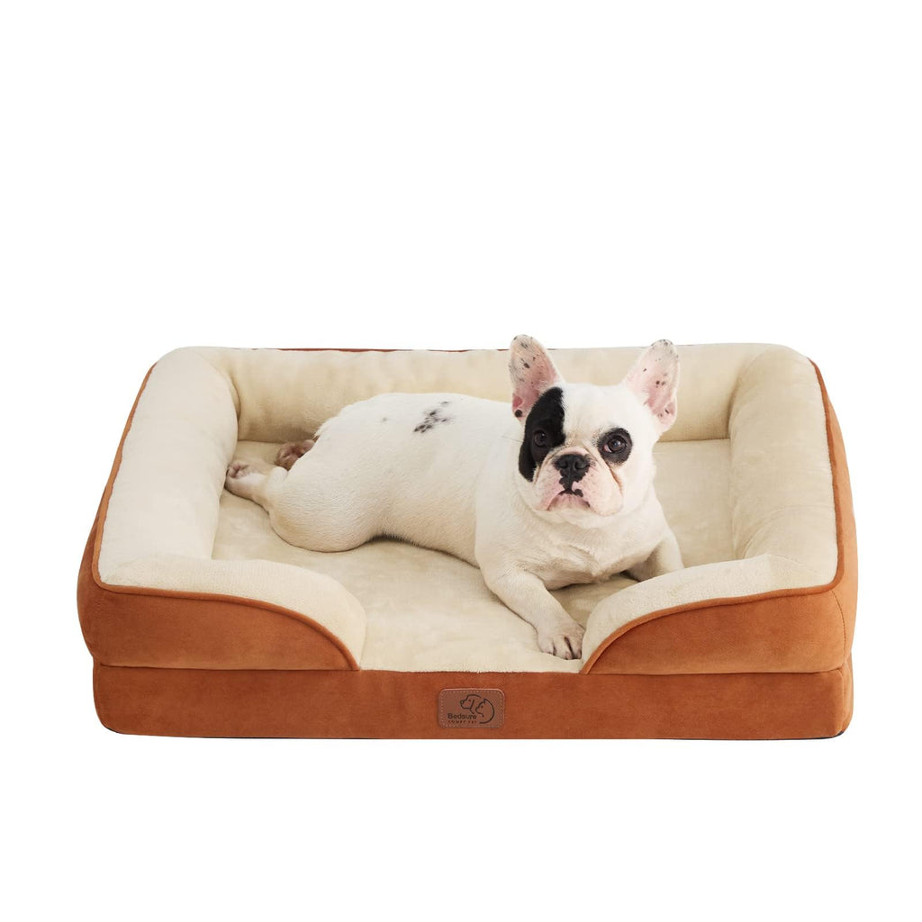 Bolstered Foam Dog Bed