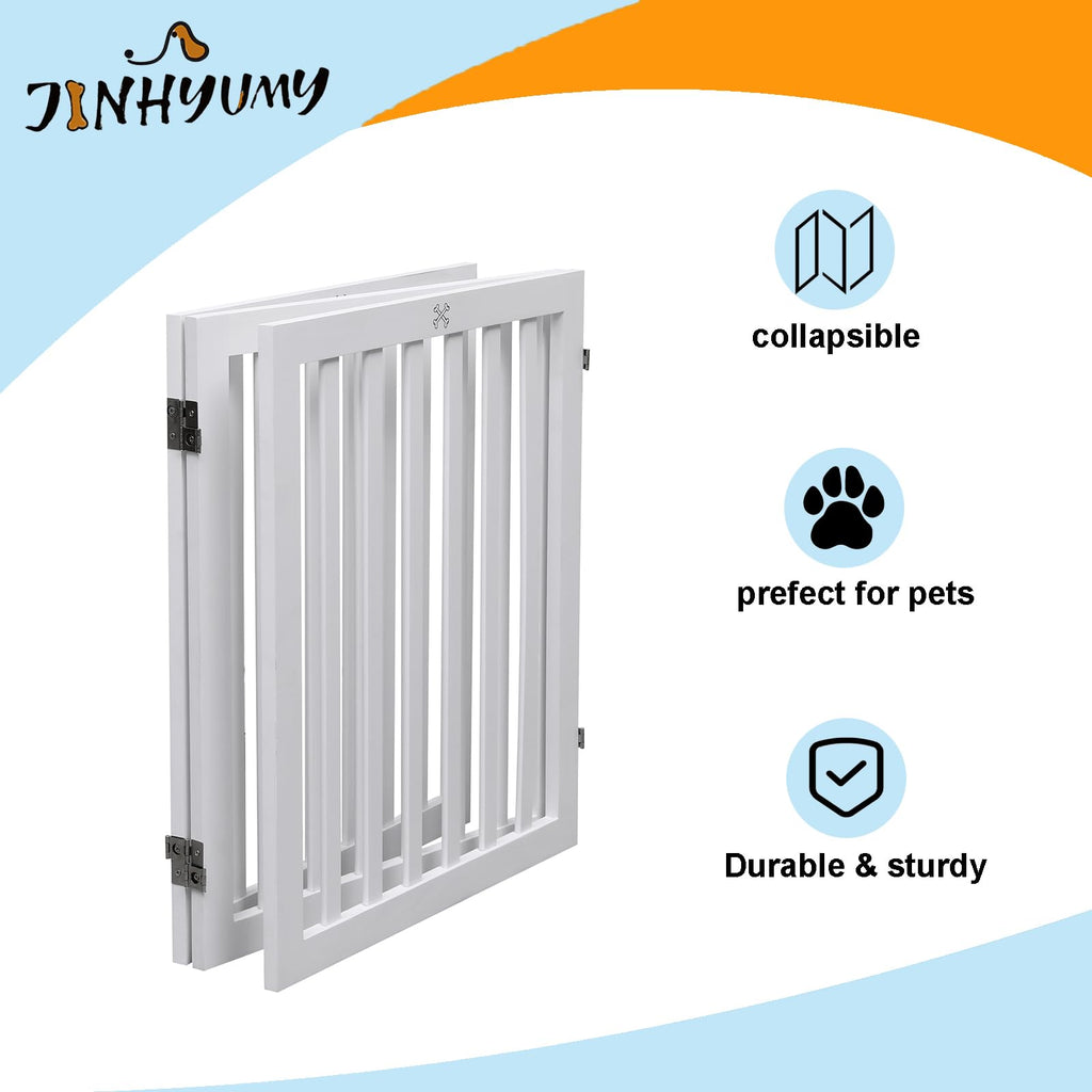 3-Panel Freestanding Pet Gate