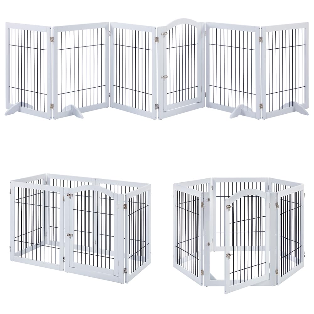 Freestanding Folding Pet Gate