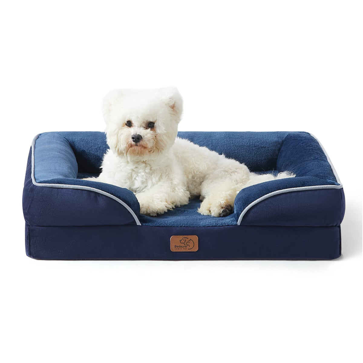 Bolstered Foam Dog Bed