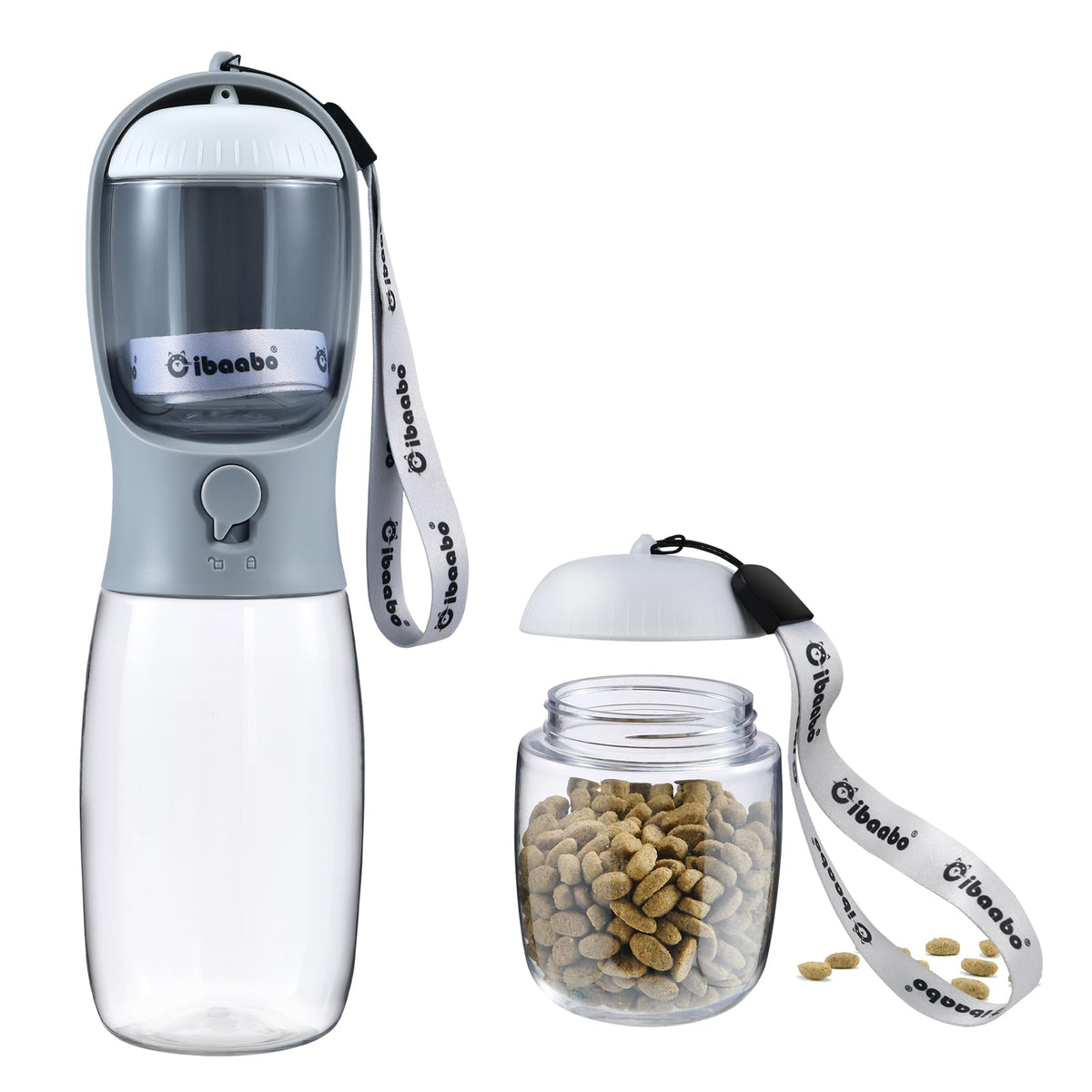 Travel Water Bottle & Food Cup