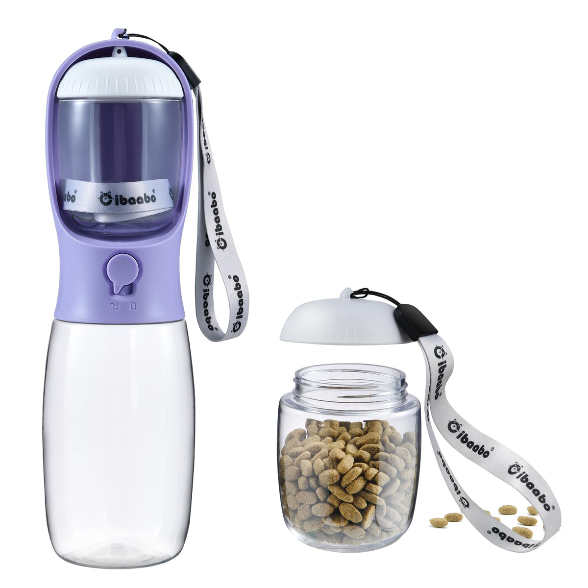 Travel Water Bottle & Food Cup