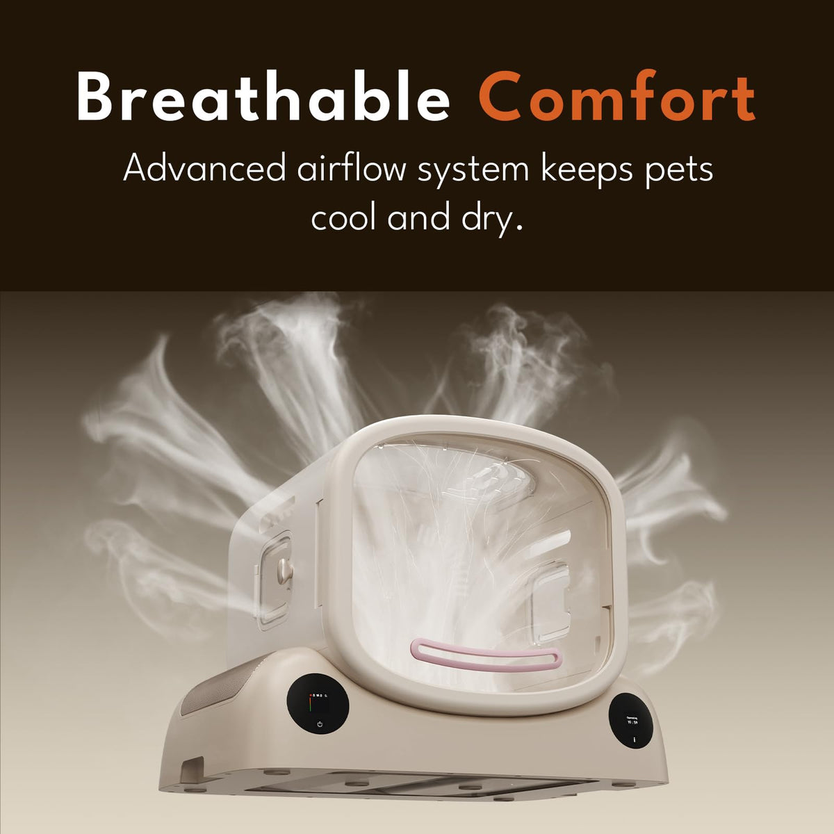 80L App-Controlled Pet Dryer Box
