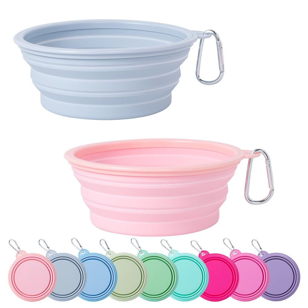Collapsible Silicone Travel Bowls