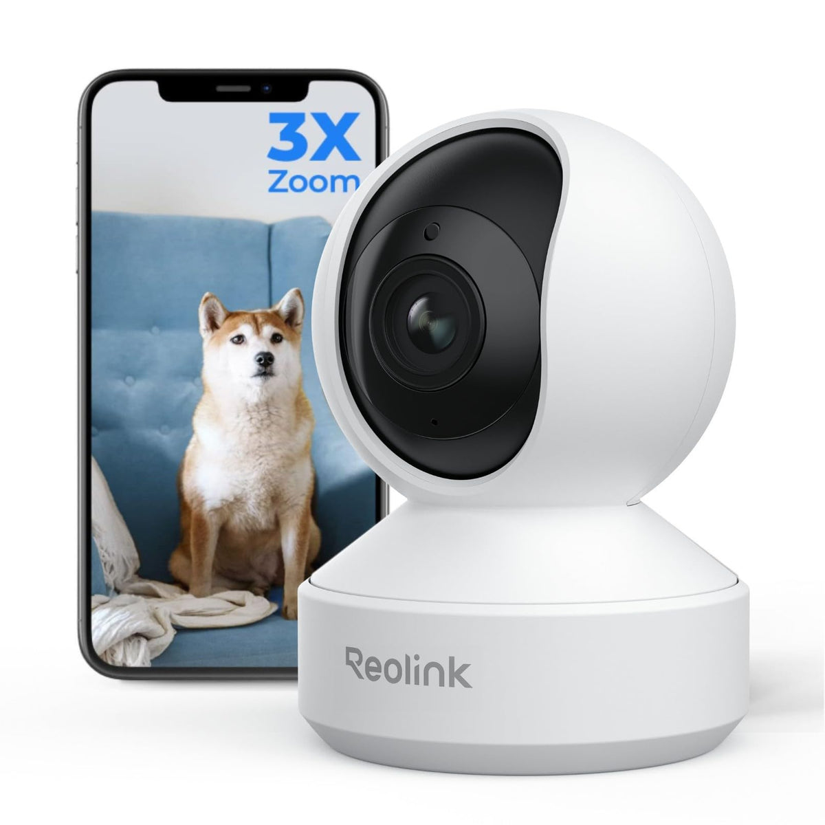 Pan-Tilt Indoor Pet Camera