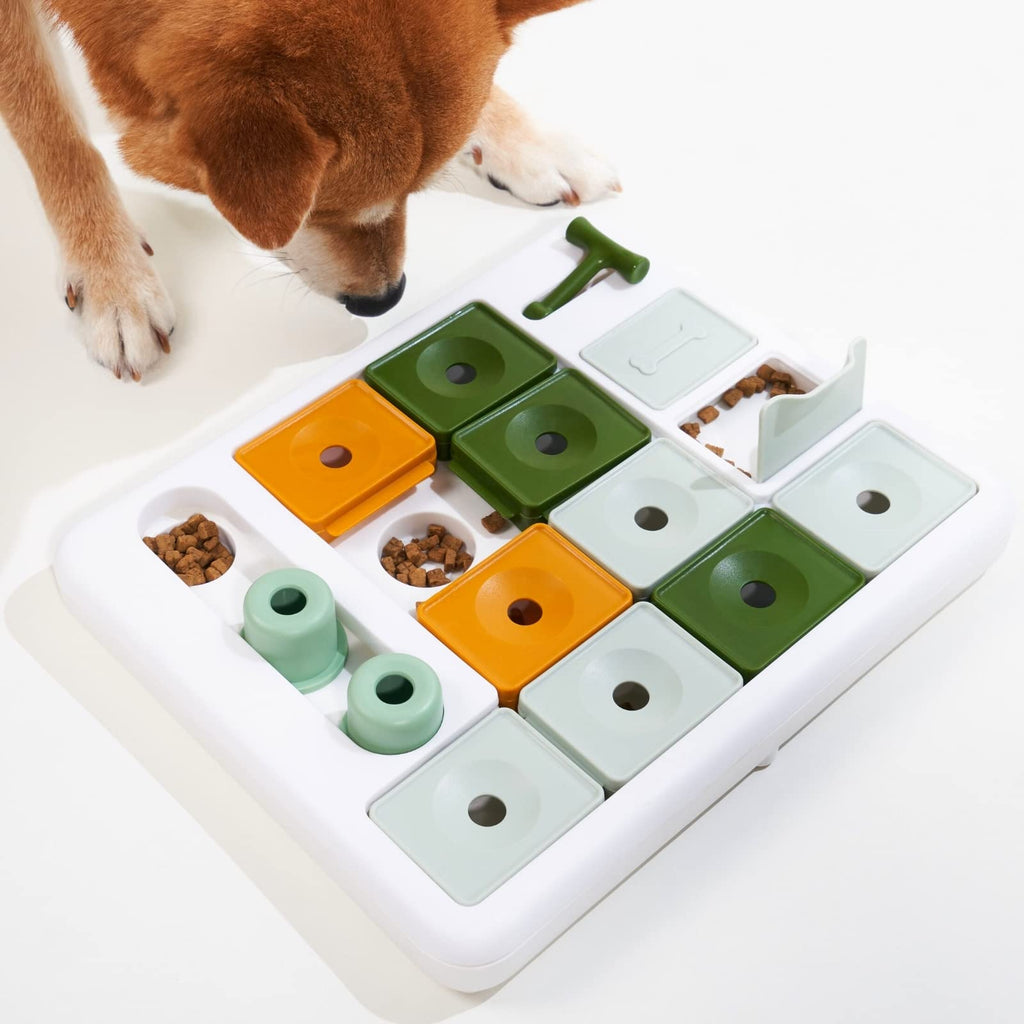 Multi-Level Dog Treat Puzzle