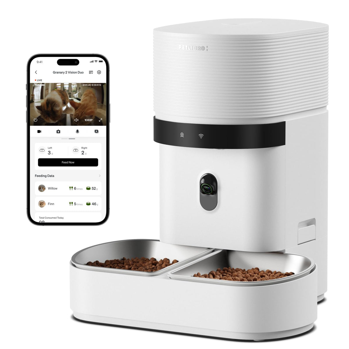 Camera Pet Feeder & Accessories