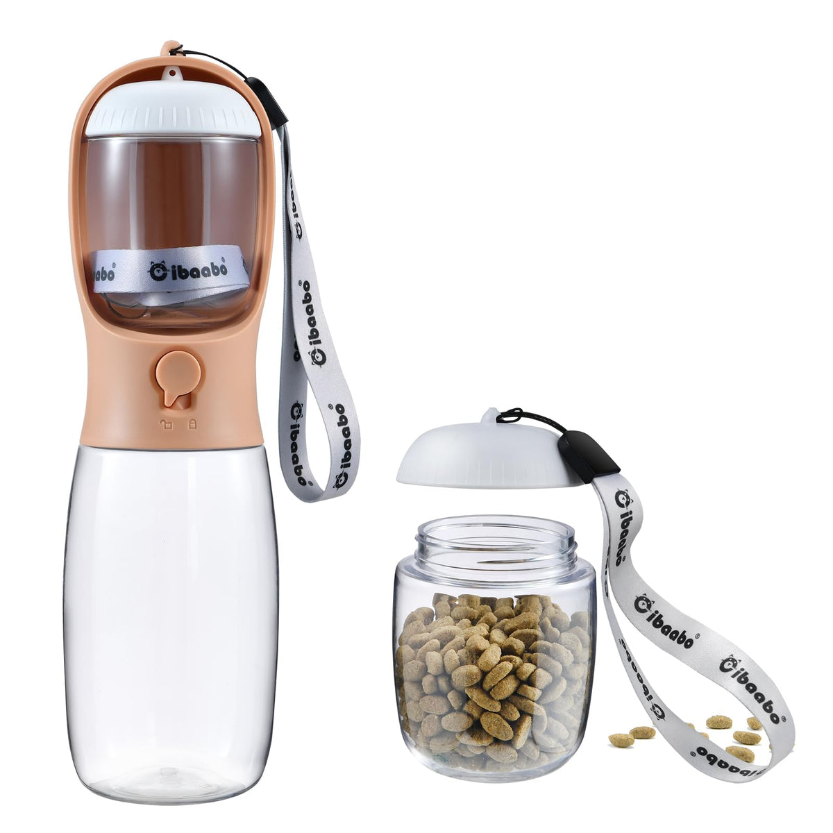 Travel Water Bottle & Food Cup