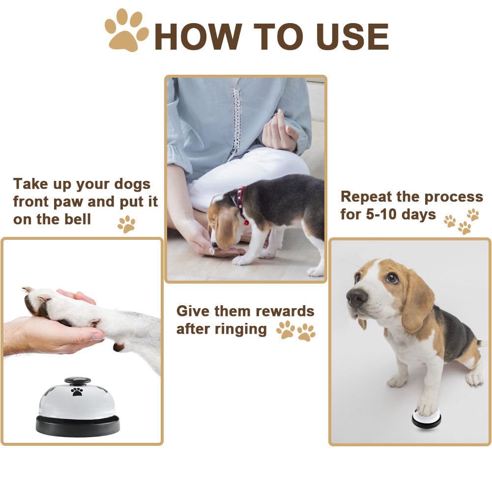 Dog Door Training Bells, 2 Pack