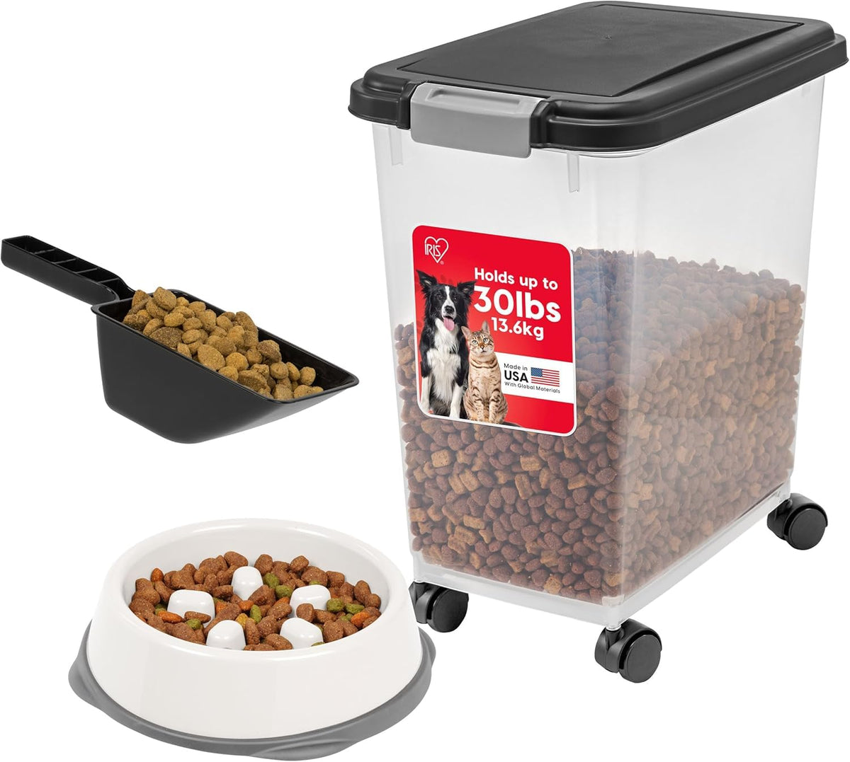 Airtight Pet Food Bin Set