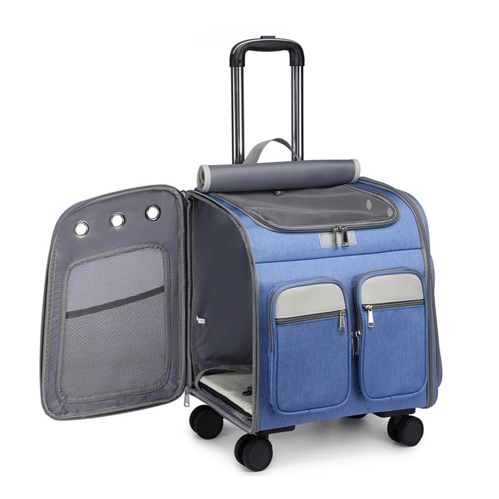 Wheeled Pet Carrier Backpack