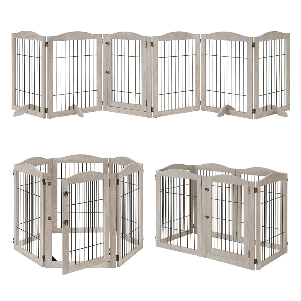 Freestanding Folding Pet Gate