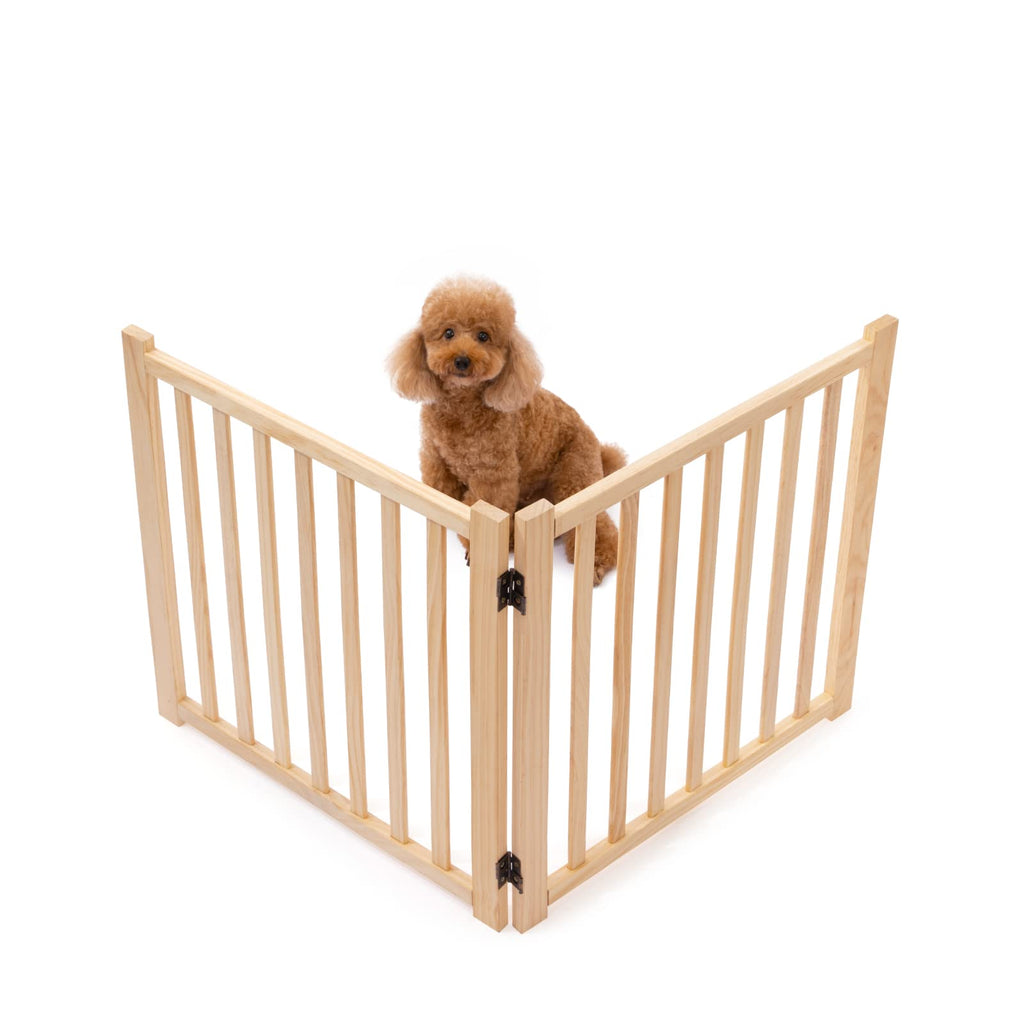 Wooden Step-Over Pet Gate