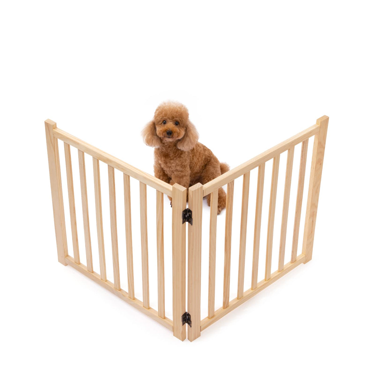 Wooden Step-Over Pet Gate