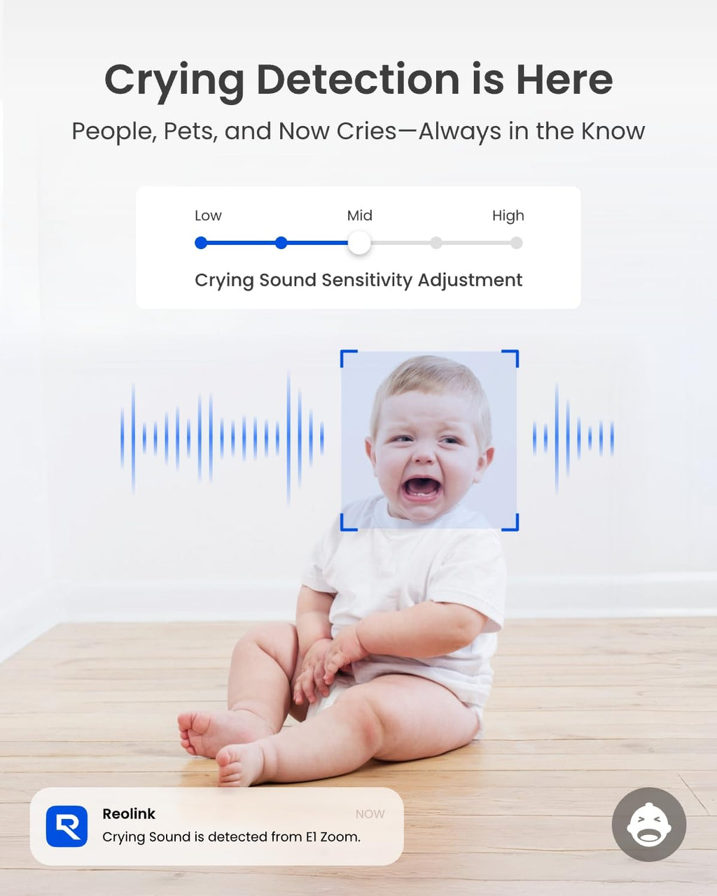Pan-Tilt Indoor Pet Camera