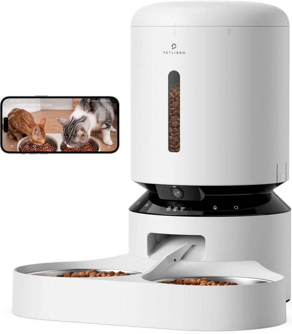 5L Dual-Bowl Automatic Feeder