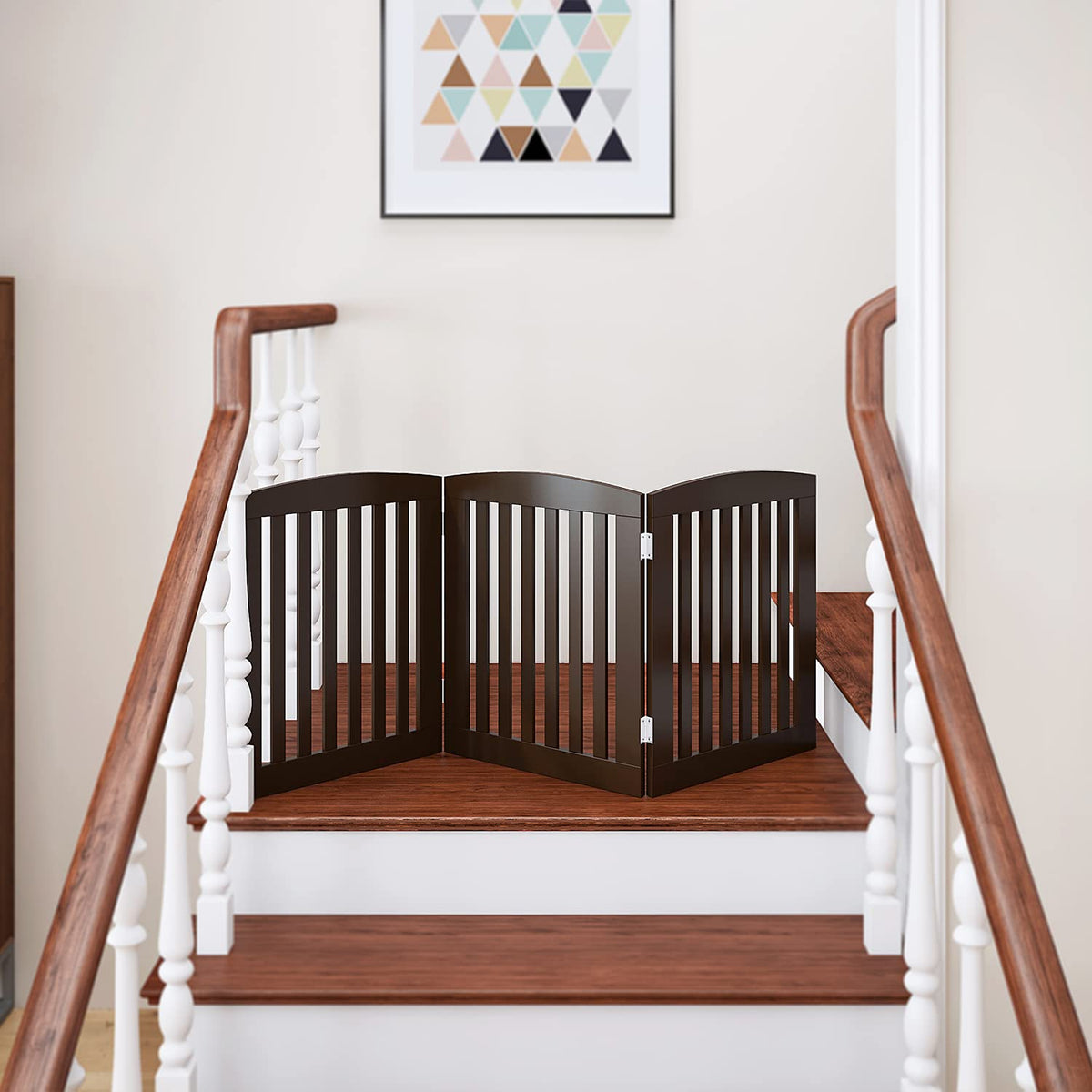 Convertible Wooden Pet Gate