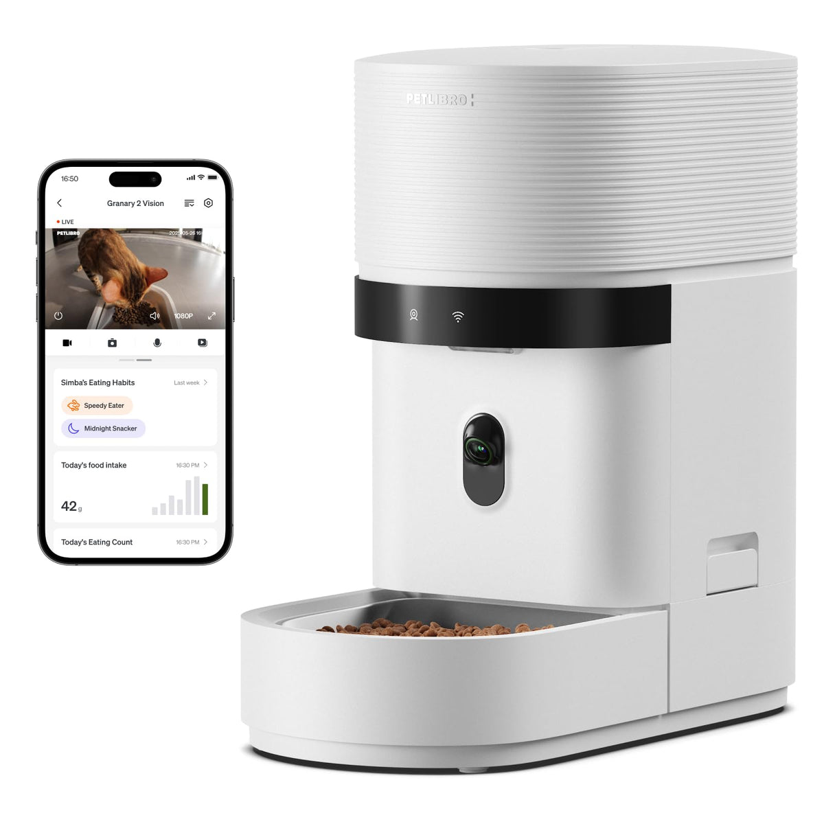 Camera Pet Feeder & Accessories