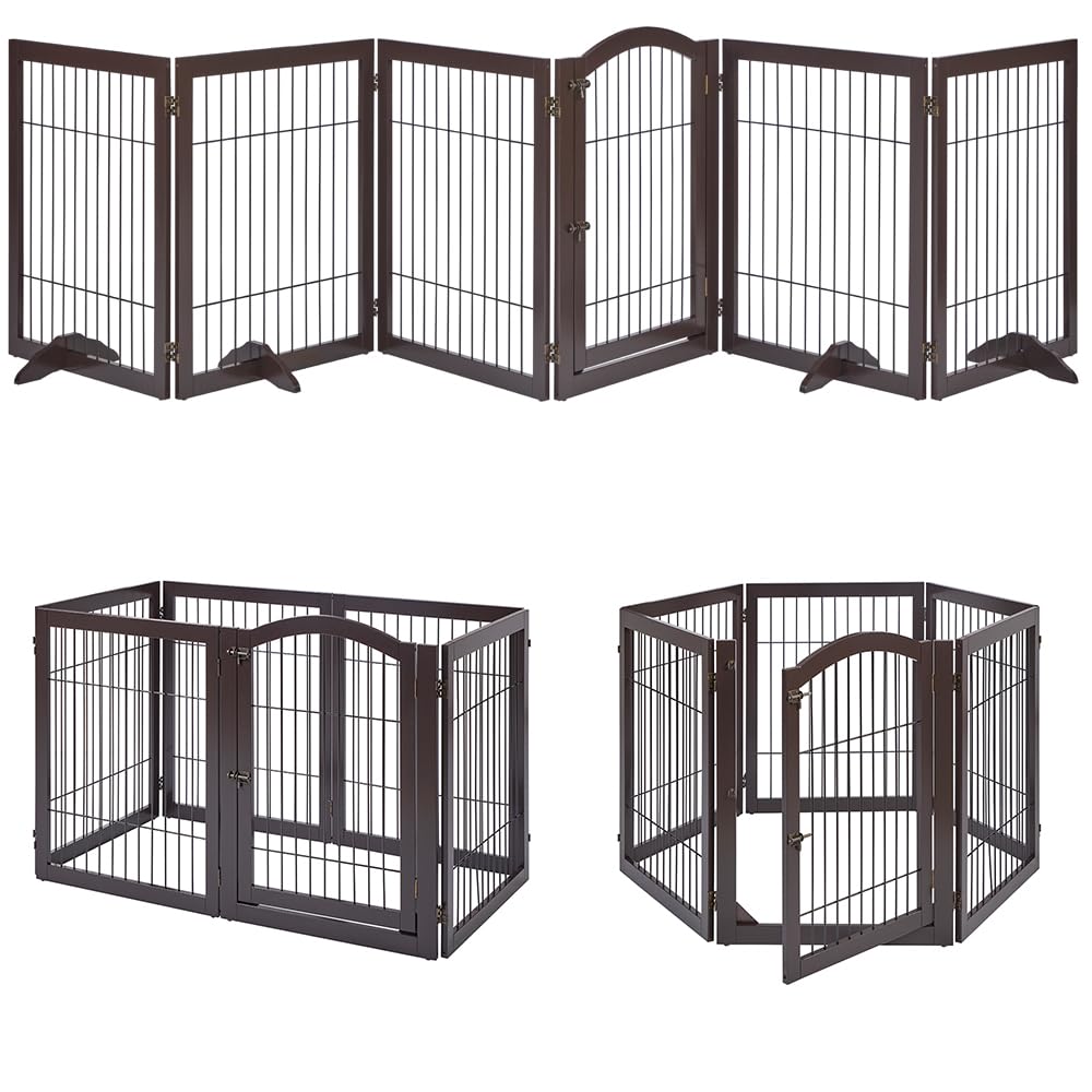 Freestanding Folding Pet Gate