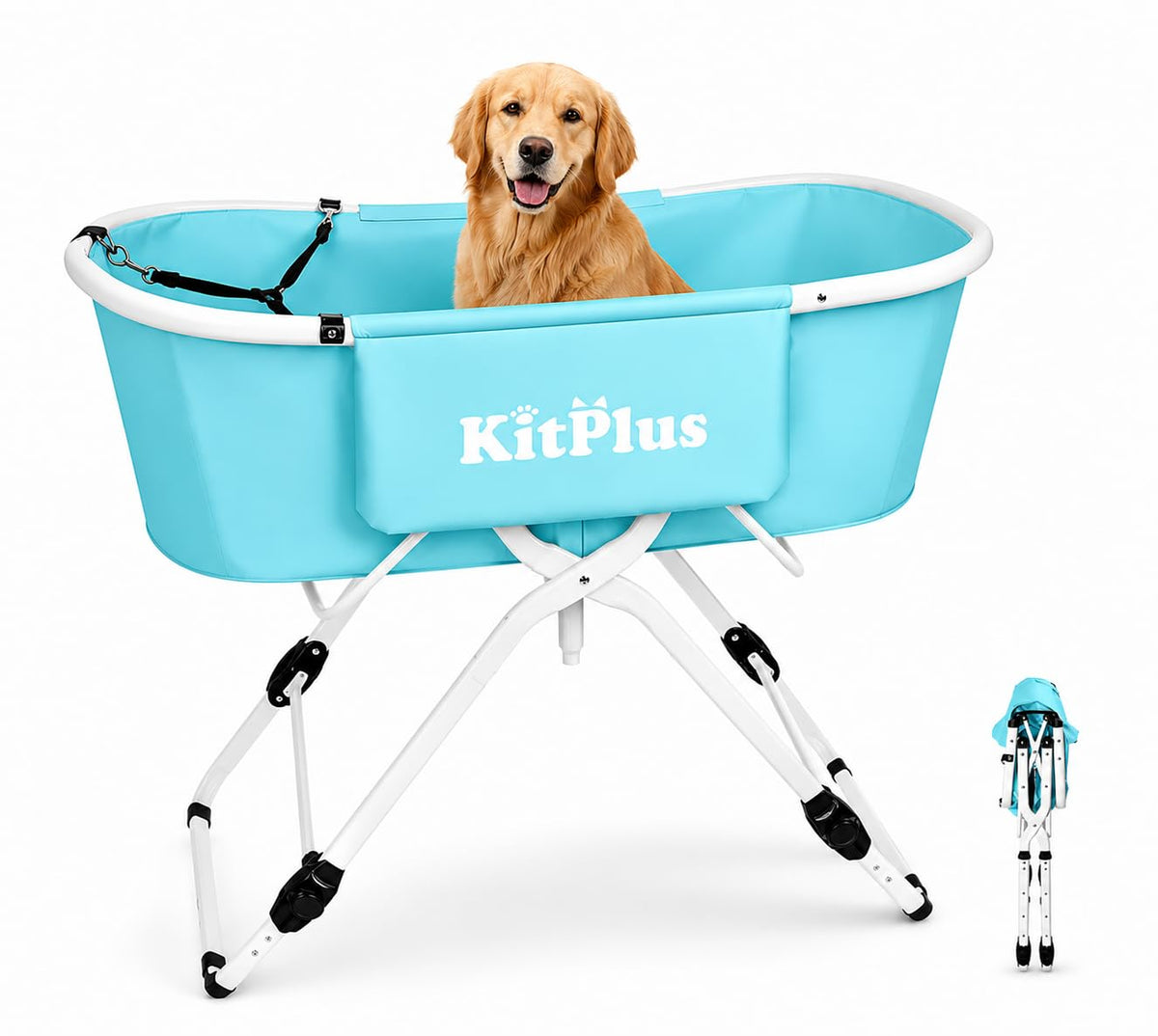 Adjustable Elevated Pet Bath