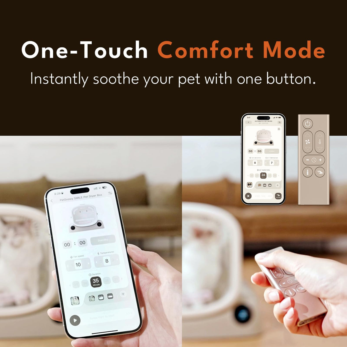 80L App-Controlled Pet Dryer Box
