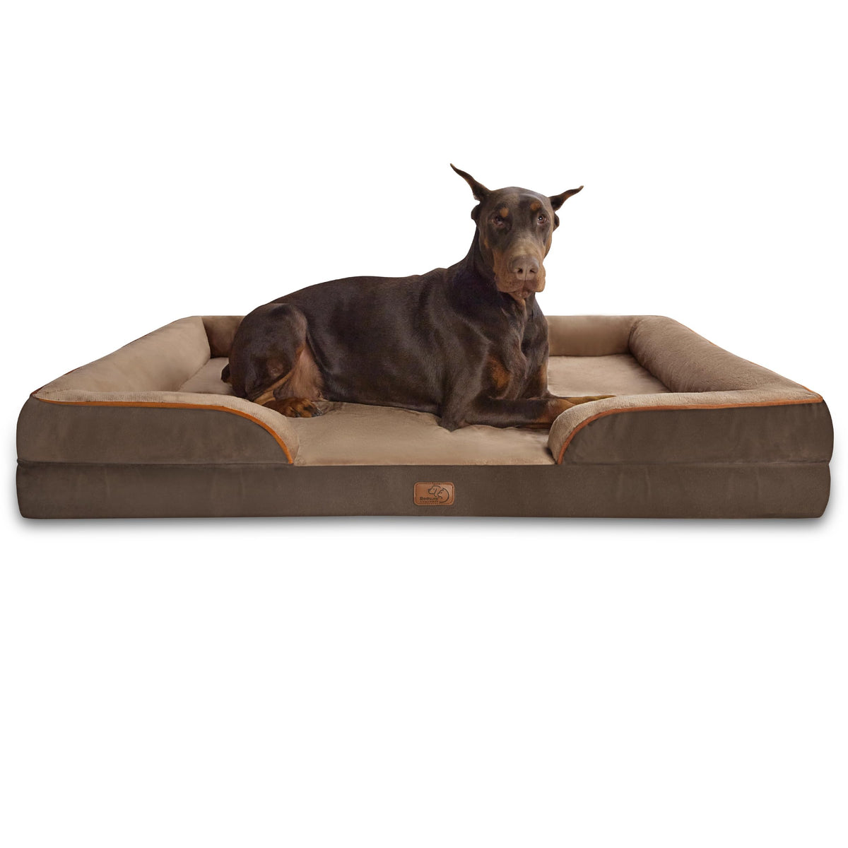 Bolstered Foam Dog Bed