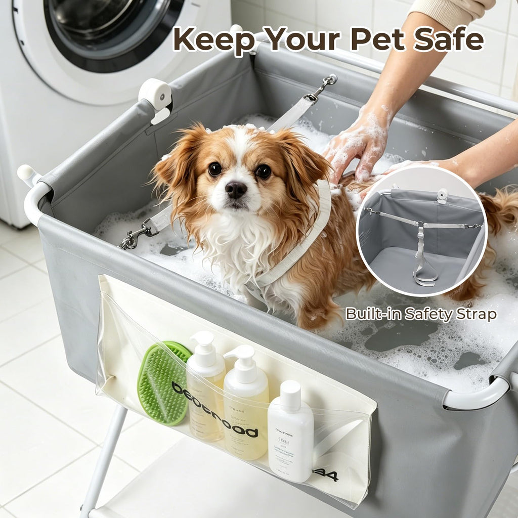Collapsible Pet Bath Station