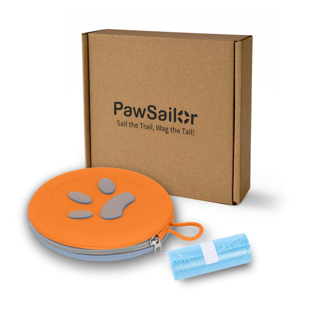 2-in-1 Collapsible Pet Travel Bowl