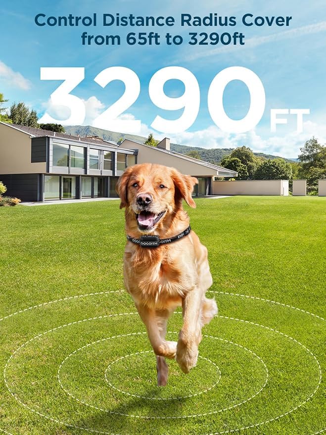 Wireless GPS Dog Fence Collar