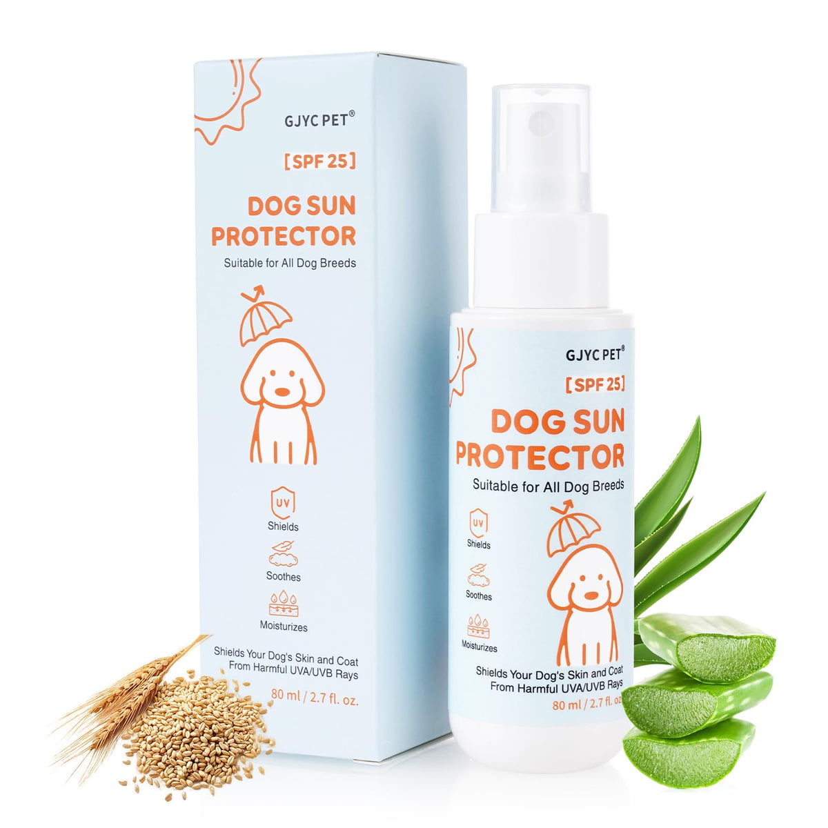 SPF 25 Dog Sunscreen Spray