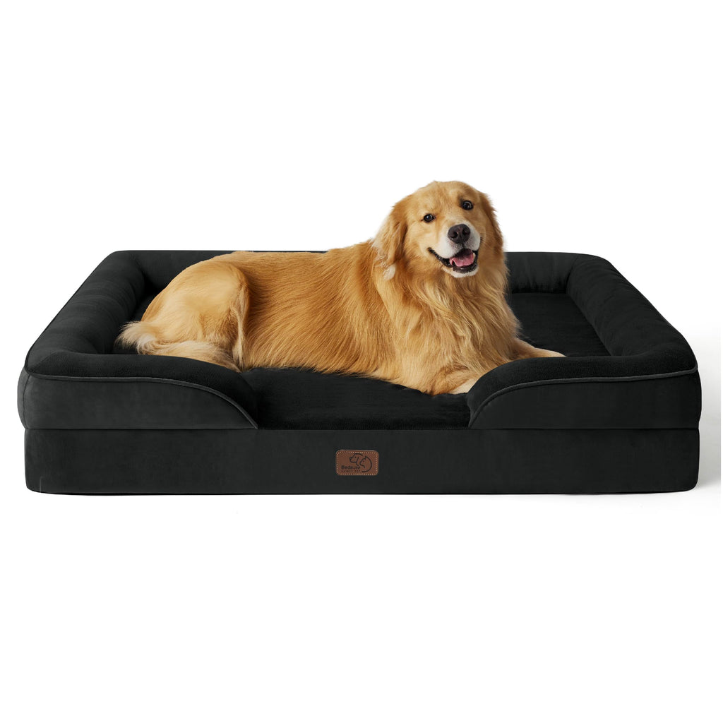 Bolstered Foam Dog Bed