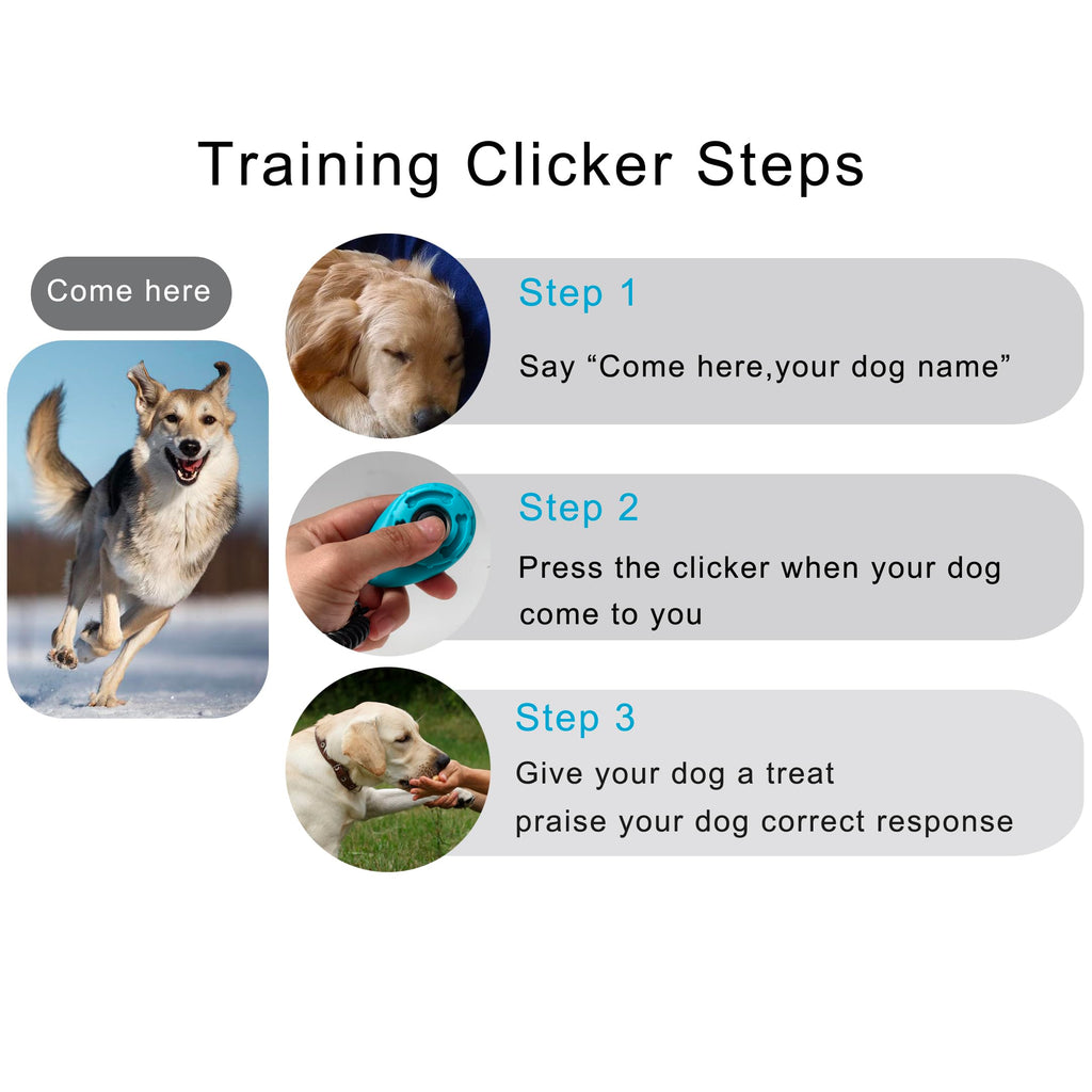 Wrist-Strap Pet Training Clickers