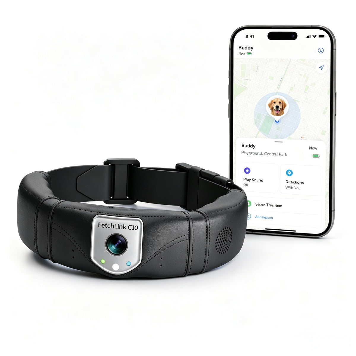 GPS Pet Camera Collar
