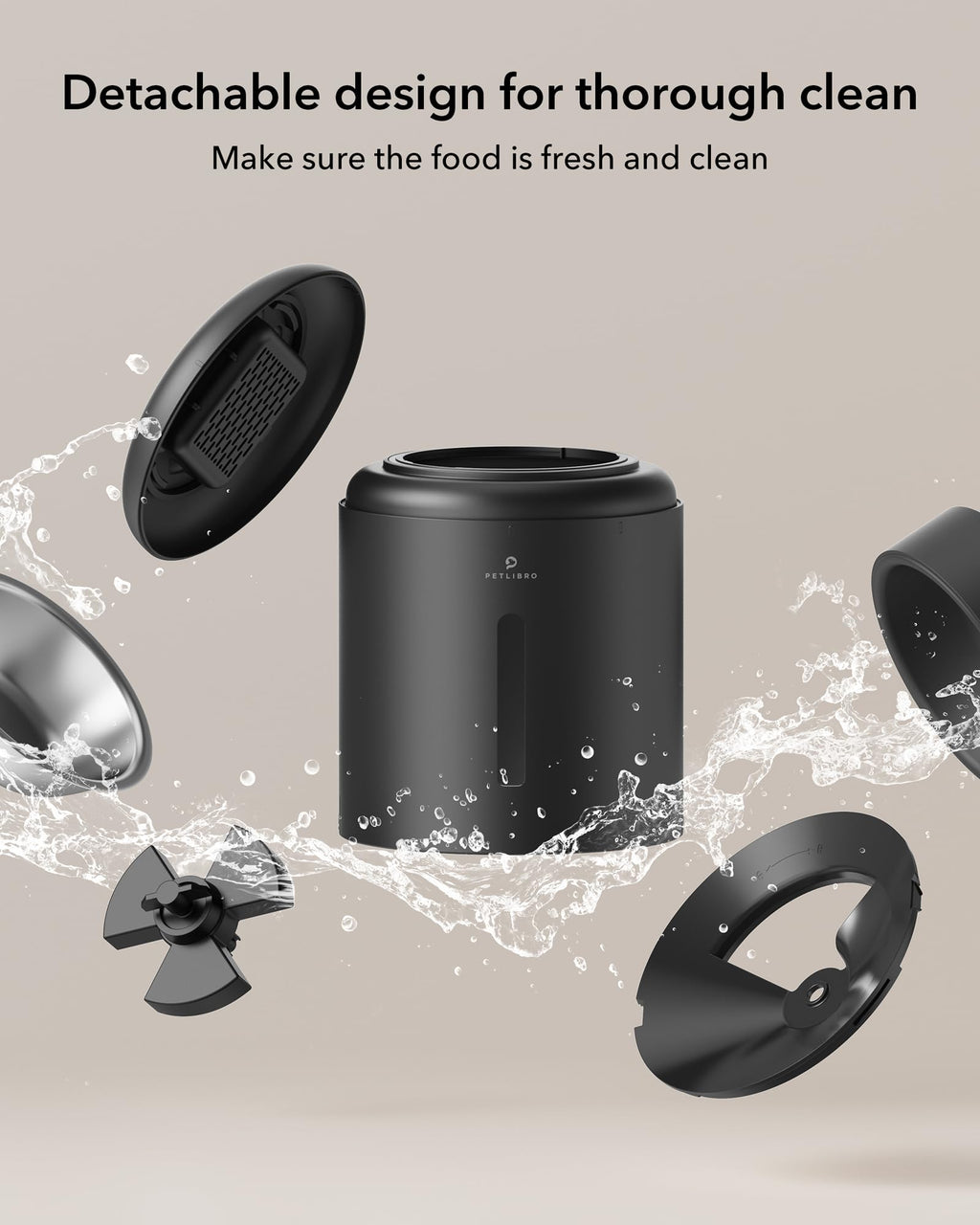 5L Dual-Bowl Automatic Feeder