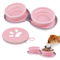 2-in-1 Collapsible Pet Travel Bowl
