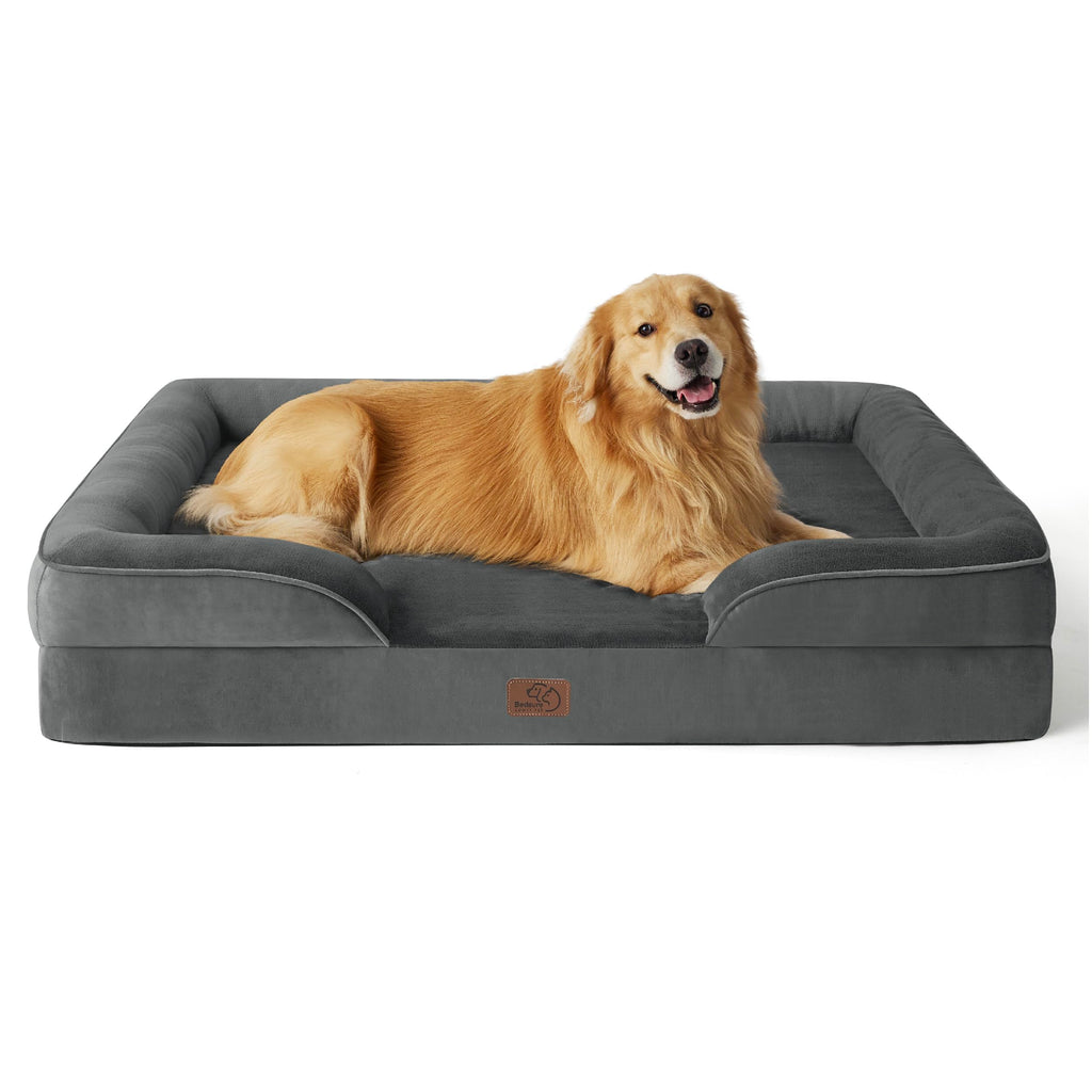 Bolstered Foam Dog Bed