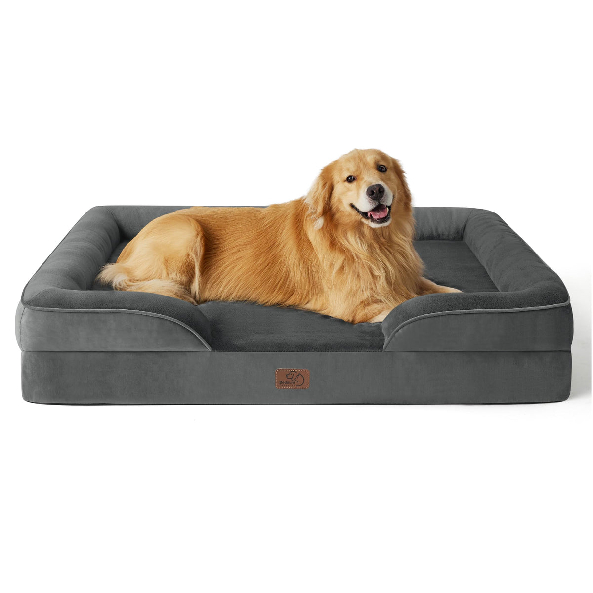 Bolstered Foam Dog Bed